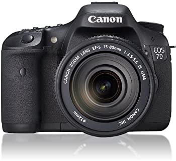 【中古-非常に良い】 Canon キャノン デジタル一眼レフカメラ EOS 7D レンズキットEF-S15-85mm F3.5-5.6 IS USM付属IS EOS7D1585ISLK