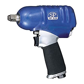 【中古-非常に良い】エスピーエアー(SP) エアーインパクトレンチ(12.7角) 締付トルク(N・m):50~320 SP-1143 全長:163mm