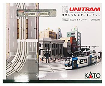 【中古-人並み外れたに好いたらしい】KATO Nゲージ ユニトラムスターターセット 富山点火装置軌跡TLR0600形 40-900 鉄道線路ひな形ハウツー物書き割り