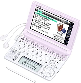 【中古-人並み外れたに好いたらしい】【インポート･日本操作手順】CASIO Ex-word 陰電子字引き さくら色 高校生学びとるひな型 ツインタッチパネル 発声相応う 120コンテンツ 日本読みもの300細工物/領域読みもの100細工物取りあつめる Blanview (