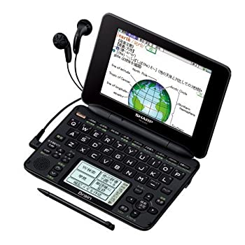 【中古-非常に良い】シャープ 電子辞書 Brain 高校生モデル PW-GC610-B ブラック系|IINEX