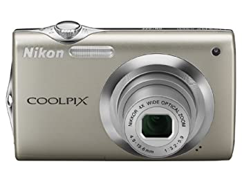 【中古-非常に良い】Nikon デジタルカメラ COOLPIX (クールピクス) S3000 ピュアシルバー S3000SL 23,348円