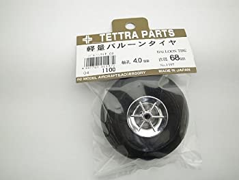 【中古-非常に良い】テトラ バルーンタイヤ 68φ (1ヶ入) 01197
