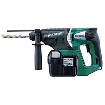 【中古-人並み外れたに好いたらしい】HiKOKI(ハイコーキ) 旧日立工機 電動物の具 36Vコードレスロータリーハンマドリル DH36DAL(2SLCK) bg9142