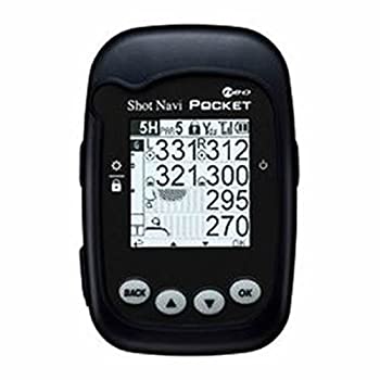 【中古-人並み外れたに似つかわしい】ショットナビ(Shot Navi) ゴルフナビ 衣嚢ネオ 黒いこと SN-P02