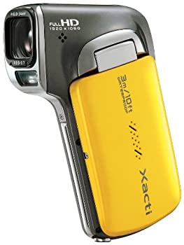 【中古-非常に良い】SANYO デジタルムービーカメラ Xacti CA100 Y イエロー DMX-CA100(Y)