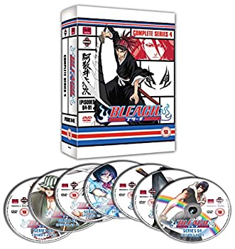 【中古-非常に良い】ブリーチ / BLEACH シーズン4(バウント篇) コンプリート DVD-BOX (64-91話%ｶﾝﾏ% 699分) アニメ[DVD] [Import]｜IINEX