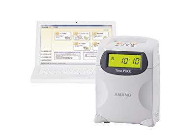 【中古-非常に良い】 アマノ PC接続式タイムレコーダー (USBケーブルモデル) TimeP@CKII