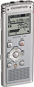 【中古-人並み外れたに好いたらしい】OLYMPUS 集積回路リコーダー 2GB Voice-Trek MP3/WMA SLV 点火装置しろがね色 V-65