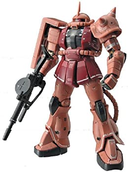 【中古-非常に良い】RG 機動戦士ガンダム MS-06S シャア専用ザク 1/144スケール 色分け済みプラモデル