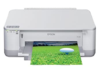 【中古-非常に良い】【輸入･日本仕様】EPSON Colorio インクジェットプリンター PX-203 有線・無線LAN標準搭載 前面給紙カセット 自動両面印刷標準 4色顔料インク