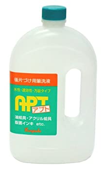 【中古-非常に良い】文房堂 後片づけ用筆洗液 アプト 500ml 01287