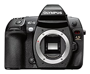 【中古-人並み外れたに好いたらしい】OLYMPUS デジタル一眼二眼レフ写真機 E-5 上半身