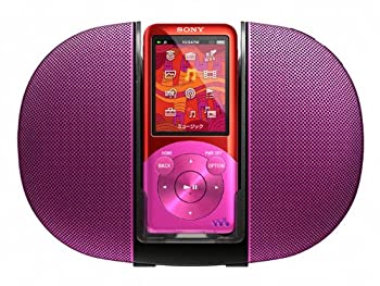 【中古-非常に良い】 SONY ウォークマン Sシリーズ [メモリータイプ] スピーカー付 8GB ビビットピンク NW-S754K P