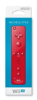 【中古-非常に良い】Wiiリモコン プラス (アカ) (「Wiiリモコンジャケット」同梱)
