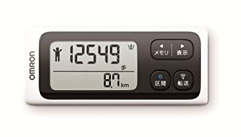 【中古-非常に良い】オムロン(OMRON) 歩数計 WellnessLink ホワイト HJ-205IT-W