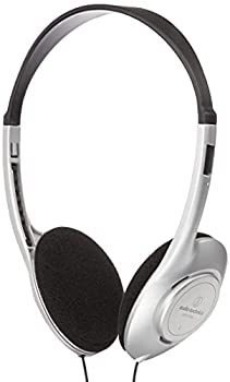 【中古-非常に良い】audio-technica オープン型 オンイヤー ヘッドホン シルバー ATH-P100L