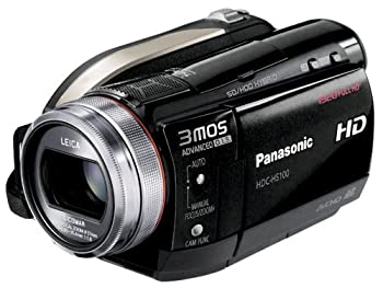 【中古-非常に良い】パナソニック デジタルハイビジョンビデオカメラ ブラック HDC-HS100-K