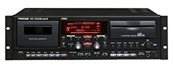 【中古-非常に良い】 TASCAM CDレコーダー カセットコンビネーションデッキ CC-222SLMK2