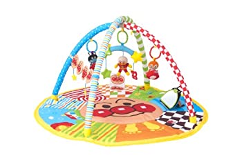 【中古-非常に良い】 BabyLabo ベビラボ アンパンマン まんまるプレイマット