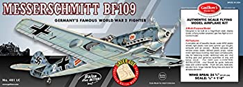 【中古-非常に良い】Guillow\'s 401LC メッサーシュミットWWII戦闘機バルサキット- Messerschmitt