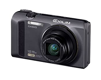 【中古-人並み外れたに好いたらしい】CASIO デジタル写真機 EXILIM 黒いこと EX-ZR100BK