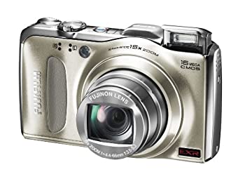 【中古-人並み外れたに好いたらしい】FUJIFILM デジタル写真機 FinePix F550EXR 光学15倍 三鞭酒ゴールド FX-F550EXR G