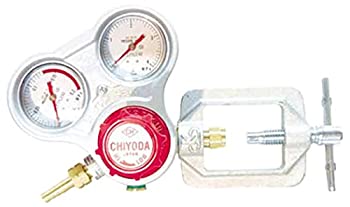 【中古-非常に良い】千代田 アセチレン用調整器スタウト乾式安全器内蔵型 SRAA