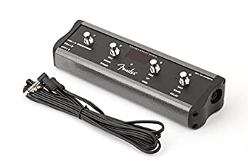 【中古-非常に良い】 Fender フェンダー フットスイッチ 4-Button Footswitch Preset Up Down Quick Access Effects On Off or Tap Tempo with 1 4