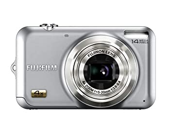 【中古-非常に良い】FUJIFILM デジタルカメラ FinePix JX180 シルバー 1410万画素 光学4倍ズーム 広角28mm 2.7型液晶 FX-JX180S