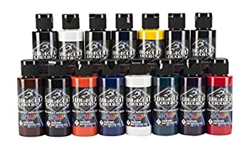 【中古-非常に良い】Wicked Colors 2-Ounce Dru Blair Airbrush Set by Wicked Colors