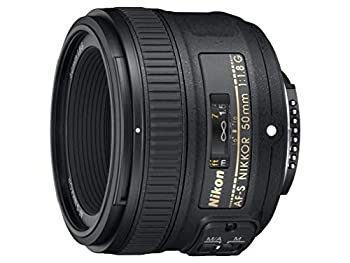 【中古-非常に良い】Nikon 単焦点レンズ AF-S NIKKOR 50mm f/1.8G フルサイズ対応