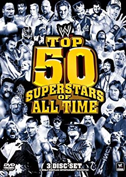【中古-非常に良い】 WWE トップ50 スーパースターズ [DVD]