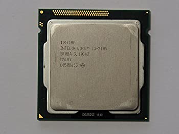 【中古-非常に良い】 インテル Boxed Core i3 i3-2105 3.1GHz 3M LGA1155 SandyBridge BX80623I32105