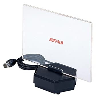【中古-非常に良い】【輸入･日本仕様】BUFFALO ブースター機能搭載 地デジ対応機器専用 室内アンテナ DT-OP-RA｜IINEX