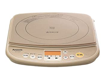 【中古-人並み外れたに好いたらしい】 Panasonic パナソニック 卓上IH煮炊き器 赤銅色 KZ-PH5P-T その他キッチン家電-キッチン家電