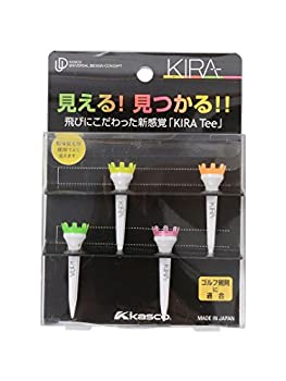 【中古-非常に良い】キャスコ(Kasco) ゴルフ ティー KIRA ティーショート