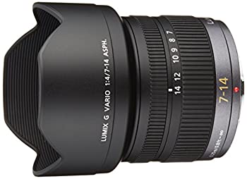 【中古-非常に良い】Panasonic マイクロフォーサーズ用 7-14mm F4.0 広角ズーム G VARIO ASPH. H-F007014