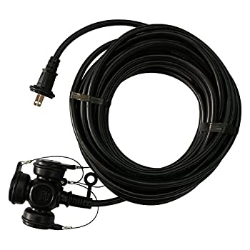 【中古-非常に良い】 kowa 防雨型 延長コード 15A・10m 3ツ口 KRT615-10 日本製