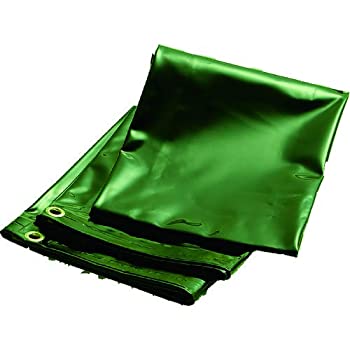【中古-非常に良い】TRUSCO(トラスコ) 溶接遮光シートのみ 0.35T×W970×H1970 深緑 B-3-DG