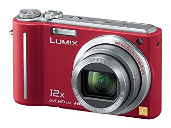 【中古-非常に良い】パナソニック デジタルカメラ LUMIX1010万画素 光学12倍ズーム(レッド)DMCTZ7R DMC-TZ7-R｜IINEX 15,915円