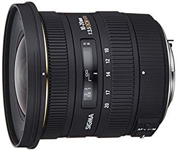 【中古-非常に良い】SIGMA 超広角ズームレンズ 10-20mm F3.5 EX DC HSM ペンタックス用 APS-C専用 202613