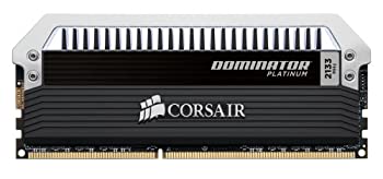 【中古-非常に良い】 CORSAIR Memory Module DDR3 デスクトップ DOMINATOR PLATINUM Series 4GB×2kit CMD8GX3M2A2133C9