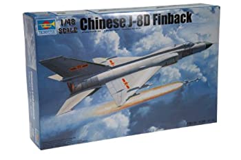 【中古-非常に良い】 トランペッター 1/48 中国空軍 J-8IID 戦闘機 フィンバック 改修型 プラモデル