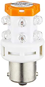 【中古-非常に良い】 ELPA LED回転灯球 12V用 BA15s イエロー 熱を持たず 消費電力が少ない省エネタイプ G-1006B (Y)