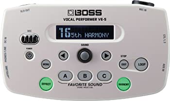 【中古-非常に良い】 BOSS ボス Vocal Performer ホワイト VE-5-WH|IINEX