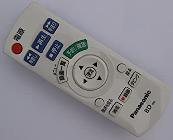 【中古-非常に良い】 Panasonic パナソニック ハイビジョンブルーレイディスクレコーダー用シンプルリモコン N2QAYB000552