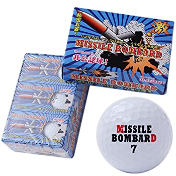 【中古-非常に良い】LEZAX(レザックス) ゴルフボール Missile Bombard 非公認球 2ピース 6個入り MBBA-2116
