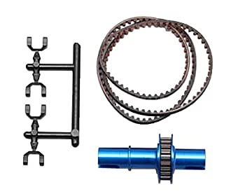 【中古-非常に良い】ヨコモ DP-DIB用 フルカウンターソリッドアクスル セット (リヤ 1.8倍 ブルー) IB-FCD18｜IINEX