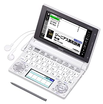 【中古-非常に良い】カシオ計算機 電子辞書 EX-word XD-D4850 (150コンテンツ/高校生モデル/ホワイト) XD-D4850WE｜IINEX
